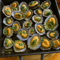 Grilled Limpets Madeira Lapas