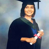 Amy’s Graduation photo.