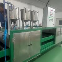 Auto dispenser control panel powered by Mitsubishi PLC