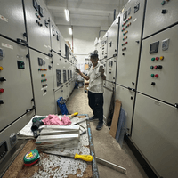 (MCC) panel for industrial chiller system