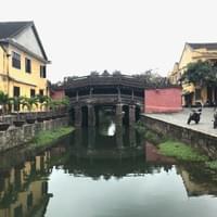 The famous Japanese bridge.