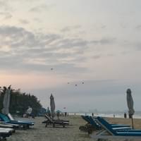 First time at the beach...