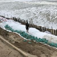 After the typhoon...