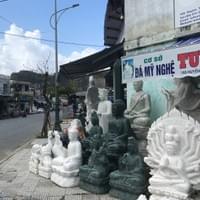 Marble statues for sale.