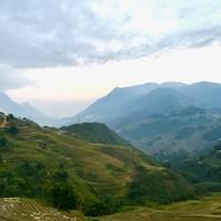 Mountain ranges outside Sapa