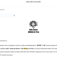 入选意大利MEDUSA,艺术展