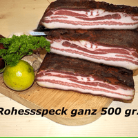 Rohessspeck ganz 500 gr