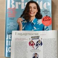 #Bionica & Bionicman fliegen heute in der Brigitte.