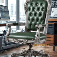 Silver Office Chair