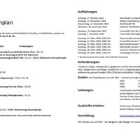 siehe Probenplan