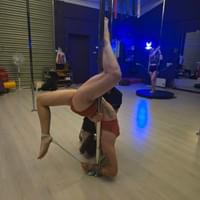 Lauren in a contortion scorpio