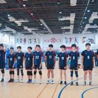 Lined up and ready — focused, determined, and proud to represent our school on the court.