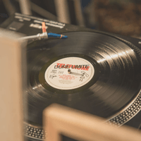 Vinyle en train de tourner