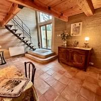 Accès sur le jardinet