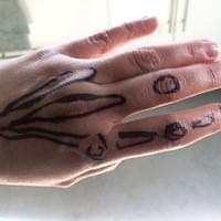 Sharpie Tattoo Dry Run