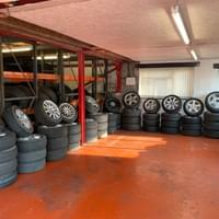 On site tyre shop