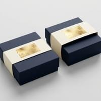 Cosmetic Box Sleeve with Foil 