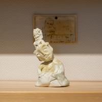 Hyakuyaku Evil Dust, 2020-21, medicine bag, eraser shavings, resin