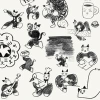 Mi-chan, 2021-, graphite