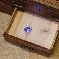 Kukurihime-no-Sono, 2016, hanging scrolls, prints, boxes, eraser shavings, video, mixed media