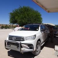 Start mit dem Toyota Hilux