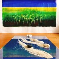 This quiet long battle　(detail)