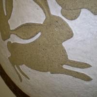 Three Hare Shield (detail)