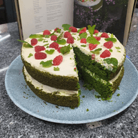 Moss cake