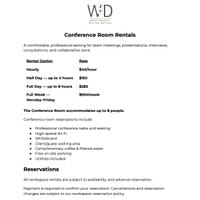 Conference Room Rentals