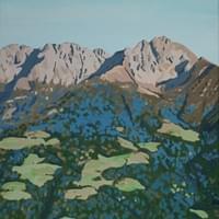 Berglandschaft türkisgrün