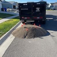 Street delivery (flagging) 