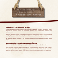 Wellness Education