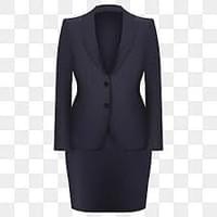 Solid black Nyra suit