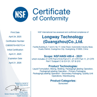 NSF Certified Cosmetic Factory