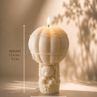 Cloudbound Teddy Candle