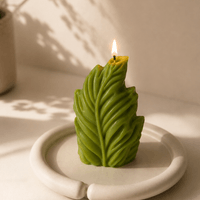 Leafy Luminary Candle