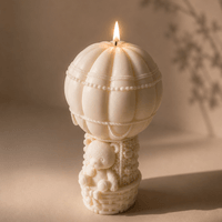 Cloudbound Teddy Candle
