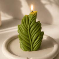 Leafy Luminary Candle