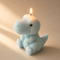 Dino T-Rex Candle
