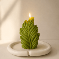 Leafy Luminary Candle