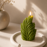 Leafy Luminary Candle