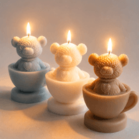 Teacup Bear Candles