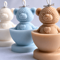 Teacup Bear Candles