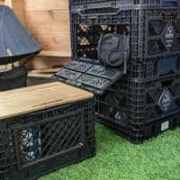 SOLID FOLDING CONTAINER
