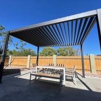 Back Patio Pergola