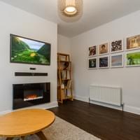 Lounge fully renovated and decorated, original woodwork restored.