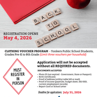 YCAP Clothing Voucher