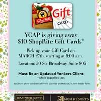 SHOPRITE GIFT CERT - ENG