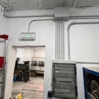 Instalación vista en taller