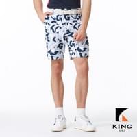 男款印花短褲